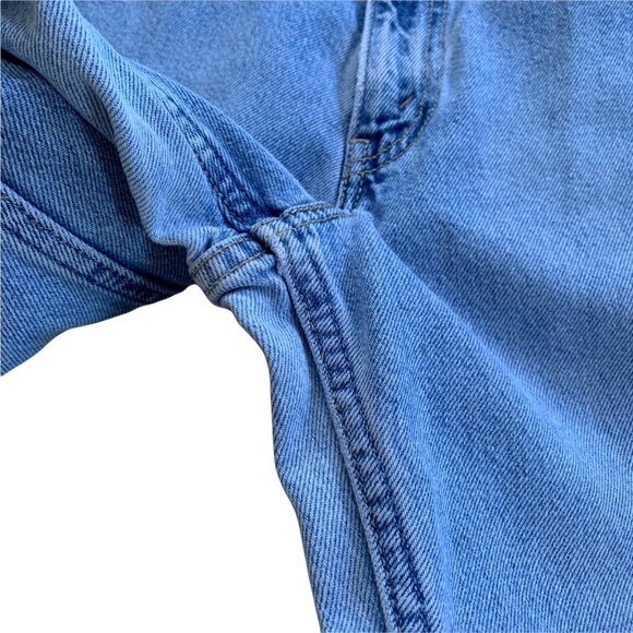 Vintage Levi Strauss High Rise Light Wash Relaxed Fit Denim Jeans 10L - Picture 6 of 10